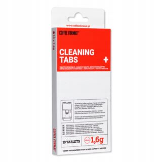 Tabletki czyszczące - Cleaning Tabs+ 10 x 2g (blister) COFFEE FORMAT