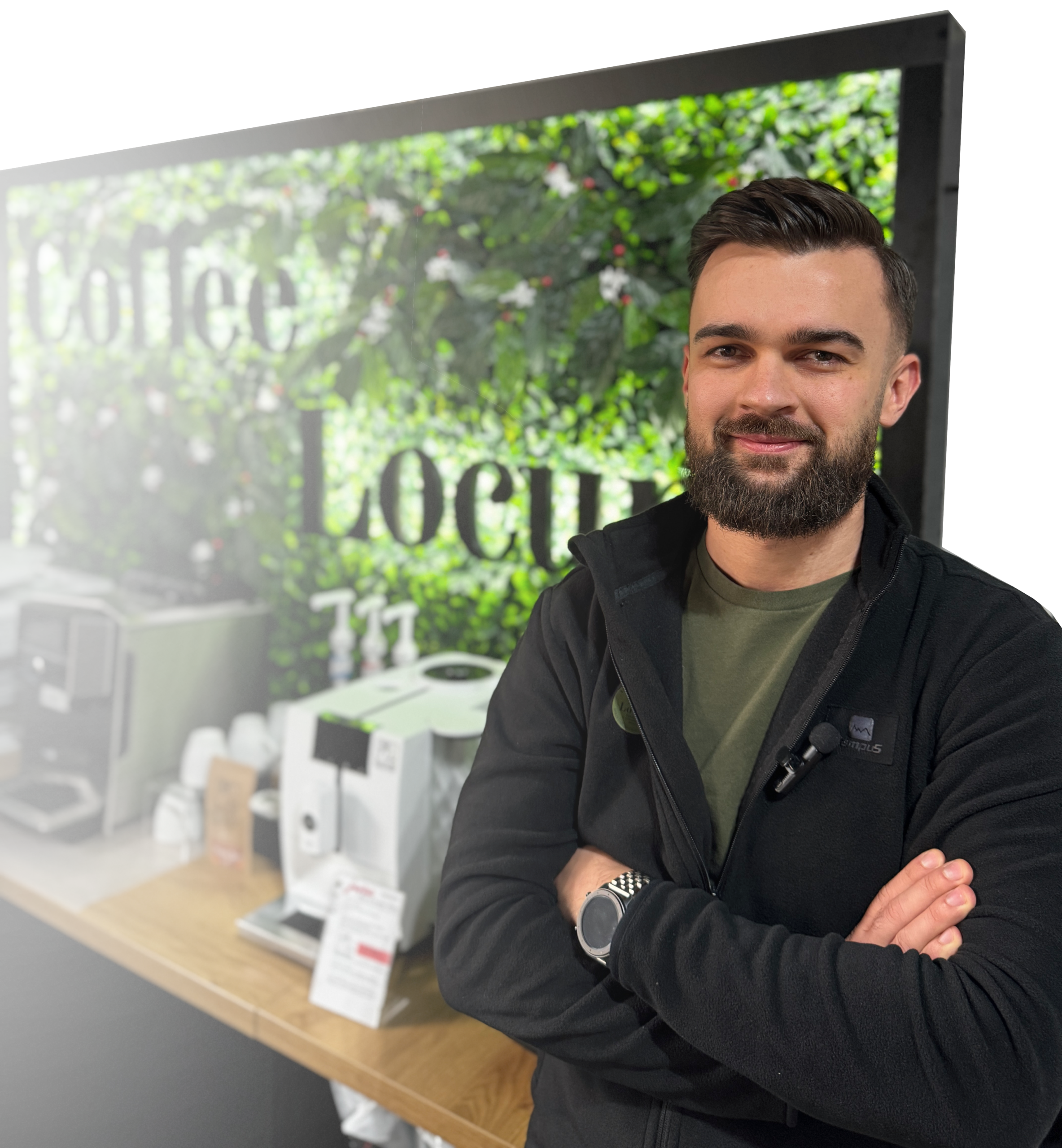 Kamil Śliwiak, właściciel Coffee Locum w Rzeszowie