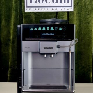 Siemens EQ.6 PLUS S100 - automatyczny, cicha praca i łatwa obsługa! ODNOWIONY