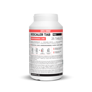Tabletki odkamieniające - Descaler Tab Format PRO 25 x 16g COFFEE FORMAT